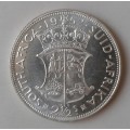 1952 Union silver 2 1/2 Shillings in lustrous proof