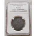 Scarce 1923 union Penny NGC MS61 BN (Mint State)