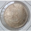 Scarce 1960 union uncirculated silver 2 1/2 Shillings
