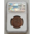 1942 Union penny NGC MS64 RB (2nd finest)