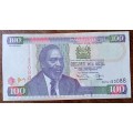 2010 Kenya uncirculated 100 Shilingi