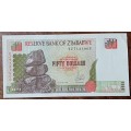 1994 Zimbabwe $50 note in AU