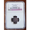 1894 ZAR Kruger silver sixpence NGC XF Details