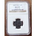 Scarcer 1928 union 1/4 Penny NGC MS65 BN