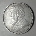 1897 ZAR Kruger silver shilling in vf+