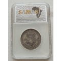 Scarce 1925 union silver 2 1/2 Shillings SANGS VF20