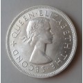 1953 Southern Rhodesia silver crown (Cecil Rhodes) in uncirculated