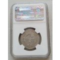1894 ZAR Kruger silver 2 Shillings NGC VF20