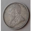 1894 ZAR Kruger silver sixpence