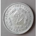 Nice 1964 republic silver 5c