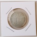 1924 Union silver shilling