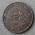 Scarcer 1924 union 1/2 penny