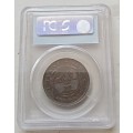 Excellent 1898 ZAR Kruger penny PCGS MS64 BN