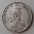 Nice 1906 A German East Africa silver Rupie