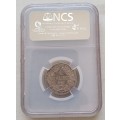 1892 ZAR Kruger silver shilling NCS XF Details