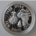 Encapsulated 1988 Dias proof silver R1
