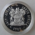 Encapsulated 1988 Dias proof silver R1