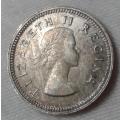 Nice 1953 union proof silver tickey
