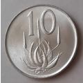 Scarcer 1967 English uncirculated nickel 10c (low mintage)