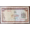 1978 Rhodesia $5 note (Fine)