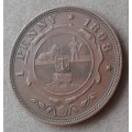 Nice 1898 ZAR Kruger penny with XF details