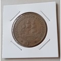 Excellent 1936 union penny in AU+