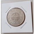 1896 ZAR Kruger silver 2 Shillings in VF+