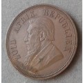 Very nice 1892 ZAR Kruger penny in XF