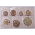 1967 English uncirculated Mint pack (R1-1c) incl.silver R1