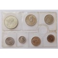 1968 Afrikaans uncirculated Mint pack (R1-1c) incl.silver R1