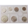1968 English uncirculated Mint pack (R1-1c) incl.silver R1