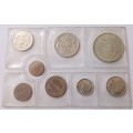 1973 Republic uncirculated Mint pack (R1-1/2c) incl.silver R1