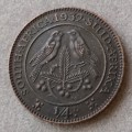 Nice 1932 Union 1/4 Penny in XF+