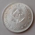 Uncirculated 1961 Republic silver 2 1/2c