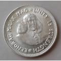 Uncirculated 1961 Republic silver 2 1/2c