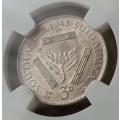 Nice 1943 union silver tickey NGC graded MS62 (Mint State)