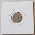 1862 German States Hesse - Darmstadt silver 1 Kreuzer