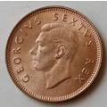 Nice 1948 Union 1/4 Penny in lustrous brilliant uncirculated