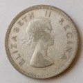 1954 Union silver 2 1/2 Shillings as per images