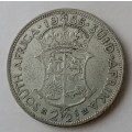 1955 union silver 2 1/2 Shillings