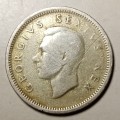 1952 Union silver sixpence