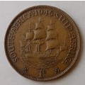 1945 Union penny