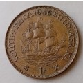 1946 Union penny in XF