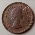 Nice 1955 Union 1/4 Penny with reverse and obverse die crack