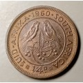 Better grade 1960 Union 1/4 Penny.