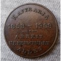 Cape Colony Medal: 1908 German Settlers in Kaffraria 50th Anniversary (1858-1908)