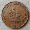 1935 Union penny