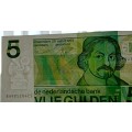 Nice 1973 Netherlands 5 Gulden in XF