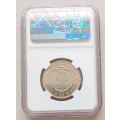 1951 Union proof silver 2 Shillings NGC PF66 (2nd finest)