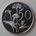 1983 Proof nickel 50c